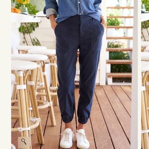 Frank & Eileen Jameson Utility Jogger Size 6 Navy